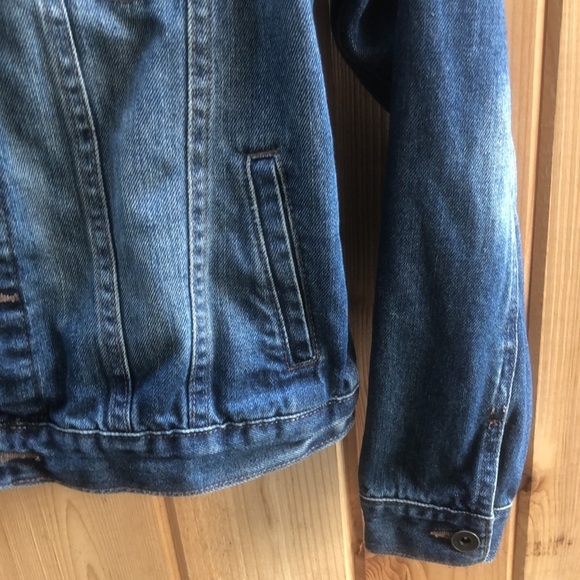 children’s place large denim cotton jacket 10/12 - Picture 4 of 8